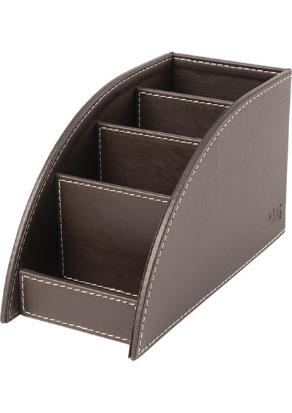 Kalemlik ve Kumandalık Suni Deri Masaüstü Organizer 4 Gözlü 21,5X10X12,5 cm fiyatları