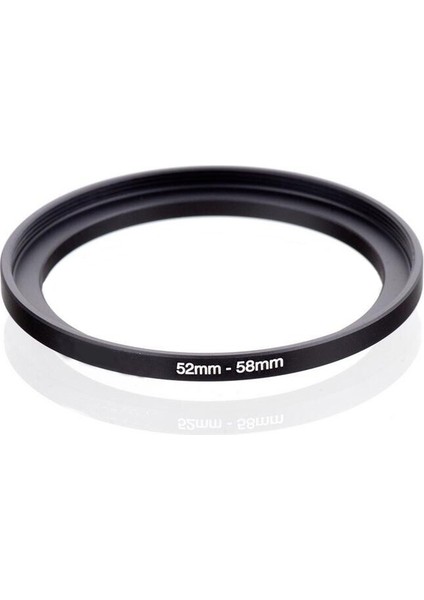 52-58MM Dönüştürücü Step Up Halka Filtre Adaptörü 52MM-58MM