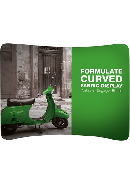 Kumaş Oval Tanıtım Stand-3