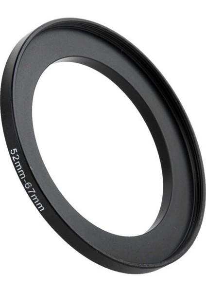 52-67MM Dönüştürücü Step Up Halka Filtre Adaptörü 52MM-67MM