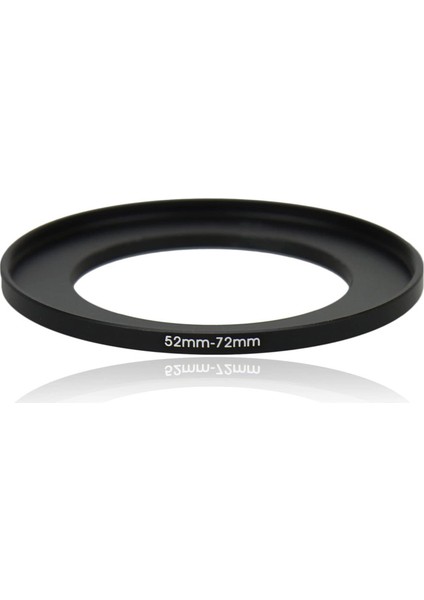 52-72MM Dönüştürücü Step Up Halka Filtre Adaptörü 52MM-72MM