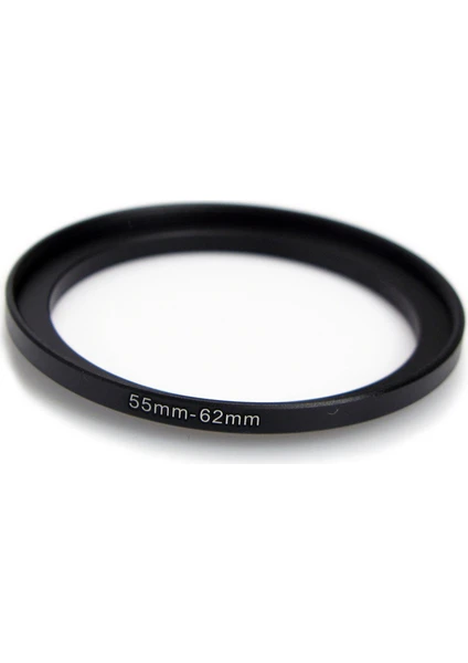 55-62MM Dönüştürücü Step Up Halka Filtre Adaptörü 55MM-62MM