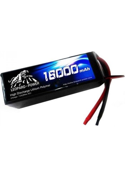 Leopard Power 16000MAH 7.4V 2s 25C Uav & Multirotor Batarya