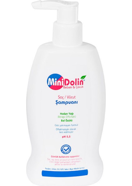 Minidolin Bebek Çocuk Saç ve Vücut Şuanı 250 ml