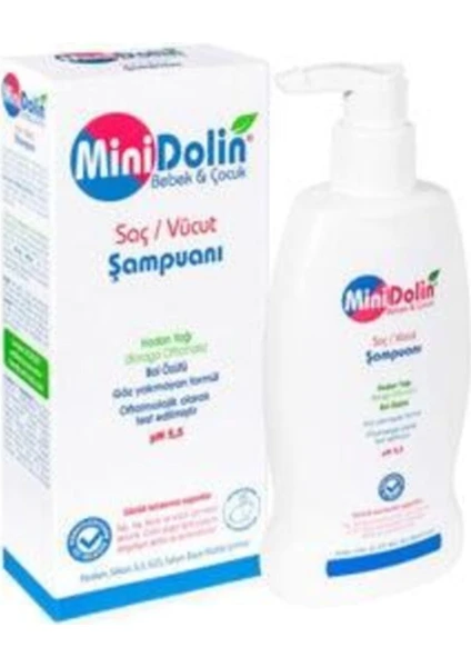 Minidolin Bebek  Çocuk Saç ve Vücut Şuanı 250 ml