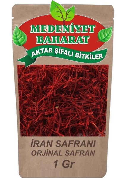 Iran Safranı 1 gr