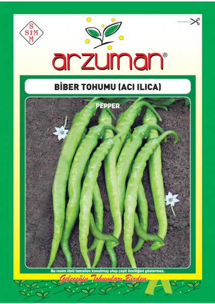 Acı Ilıca Biber Tohumu 10 gr 1200 Tohum