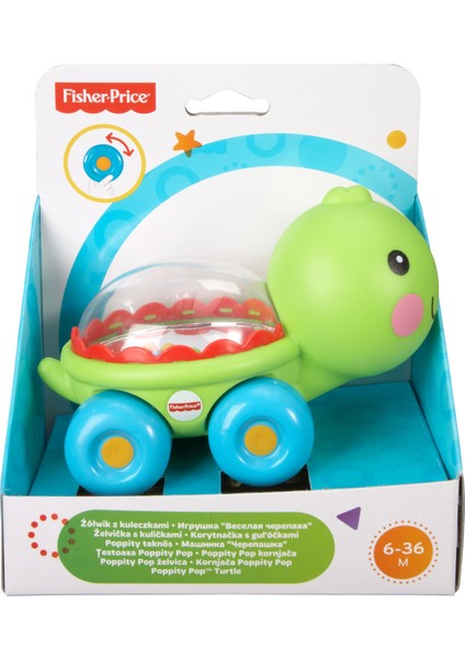 Fisher Price Poppity Araçlar Yeşil Kaplumbağa (BFH75) indirimleri