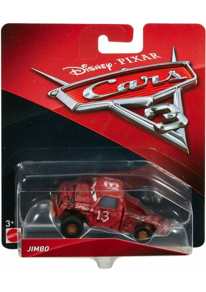 Disney Cars 3 Tekli Karakter Araçlar Jimbo DXV40