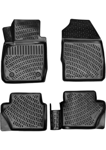 Ford Fiesta 2008-2013 3D Havuzlu Paspas
