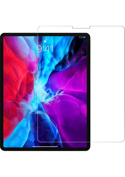 Apple iPad Pro 12.9" 4. Nesil 2020 Tablet Nano Kırılmaz Ekran Koruyucu Şeffaf