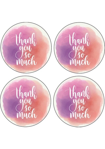 Thank You Sticker (4X4CM)