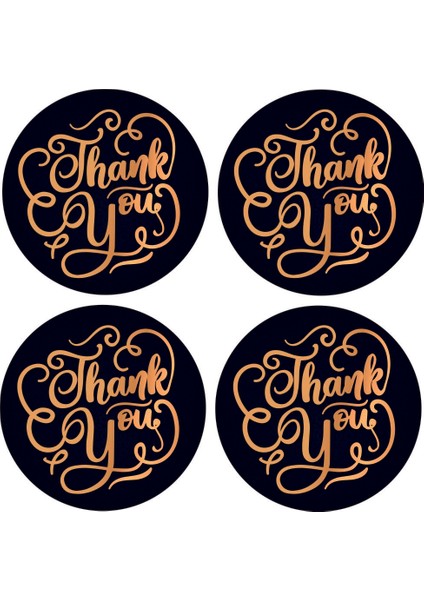 Thank You Sticker (4X4CM)