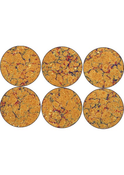 Ebru Desenli Sticker (4X4CM)