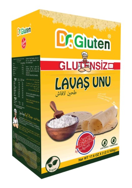 Lavaş Unu 1000 gr (Glutensiz) +10 gr Instant Maya