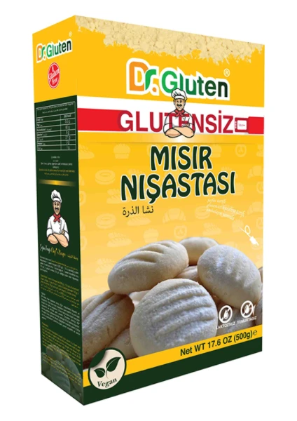 Dr. Gluten Mısır Nişastası 500 gr (Glutensiz)