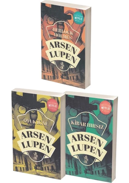 Venedik Yayınları Arsen Lüpen Seti 3 Kitap