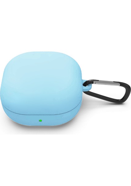 Samsung Galaxy Buds Pro Mat Silikon Kılıf Turkuaz