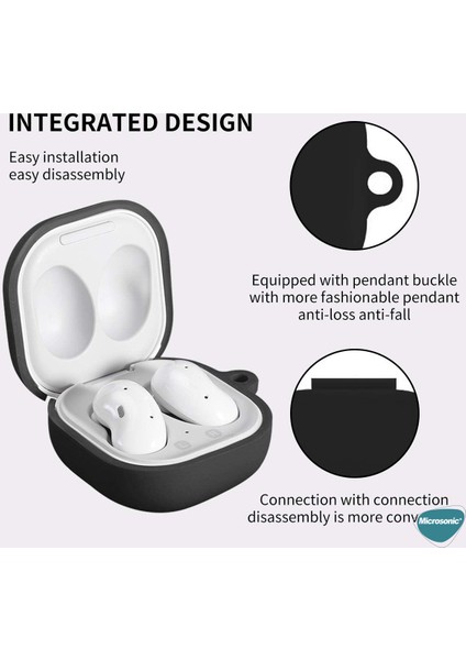 Samsung Galaxy Buds Pro Mat Silikon Kılıf Turkuaz