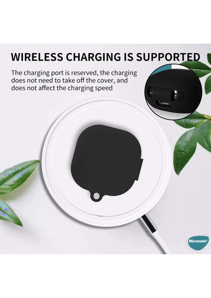 Samsung Galaxy Buds Pro Mat Silikon Kılıf Turkuaz