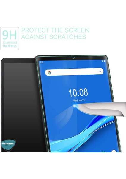 Lenovo Tab M10 TB-X306F 10.1" (TRZA6W0026TR) Tempered Glass Cam Ekran Koruyucu