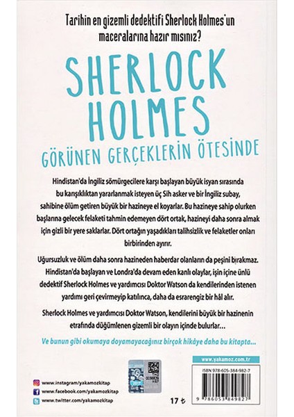 Sherlock Holmes: Görünen Gerçeklerin Ötesinde - Sherlock Holmes: Gizemli Suçların Peşinde - Sherlock Holmes: Saklı Gerçeklerin Gölgesinde - Sherlock Holmes: Şüpheli Tavırların İzinde - 5 Kitap