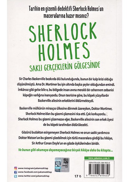 Sherlock Holmes: Görünen Gerçeklerin Ötesinde - Sherlock Holmes: Gizemli Suçların Peşinde - Sherlock Holmes: Saklı Gerçeklerin Gölgesinde - Sherlock Holmes: Şüpheli Tavırların İzinde - 5 Kitap