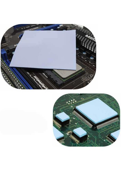 1mm Chipset Soğutucu Termal Pad Ped Çift Tarafı Yapışkanlı 1.0MM*100*100MM