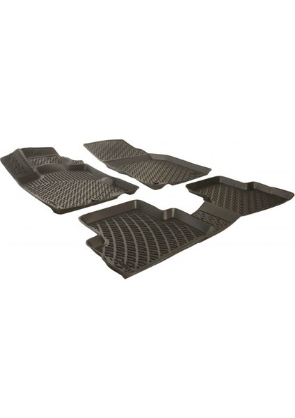 Fiat 500X 3D Havuzlu Paspas