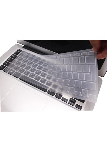 Macbook Air 11inç Klavye Koruyucu (UK-İNGİLİZCE) A1370 A1465 Modelleri ile Uyumlu