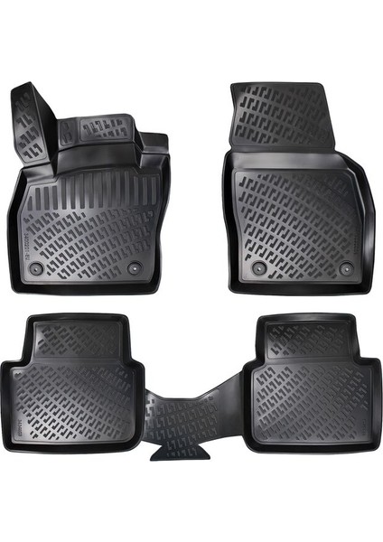 Skoda Kamiq 2020 Sonrası 3D Havuzlu Paspas