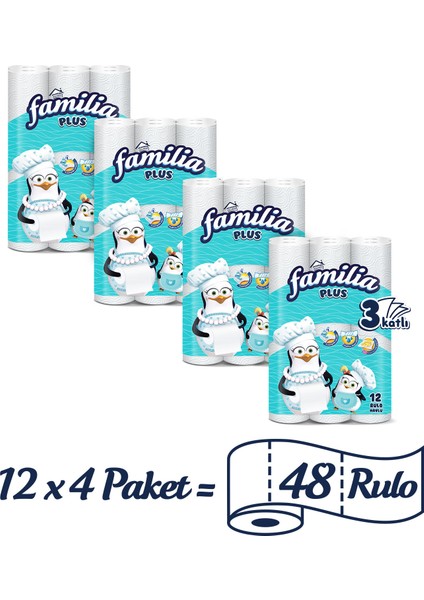 Plus Kağıt Havlu 48 Rulo