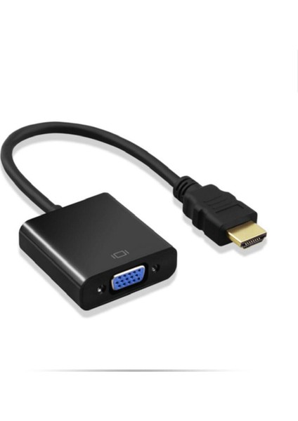 AL-4487 HDMI To VGA Çevirici Dönüştürücü Monitör Kablosu