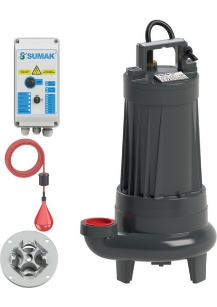 Sbrt 75/3 P Özel Parçalayıcılı Dalgıç 7,5 Hp 3'' Çıkışlı