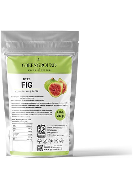 Kurutulmuş Halka Dilim İncir 200 gr fiyatları