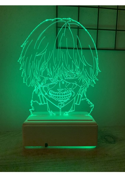 Tokyo Ghoul Ken Kaneki 16 Renk Gece Lambası fiyatları