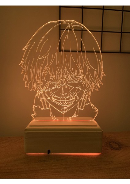 Tokyo Ghoul Ken Kaneki 16 Renk Gece Lambası fırsatları