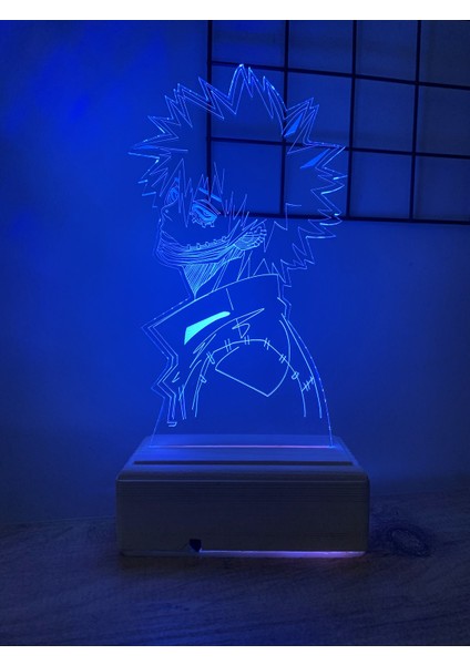 My Hero Academia Dabi 16 Renk Gece Lambası