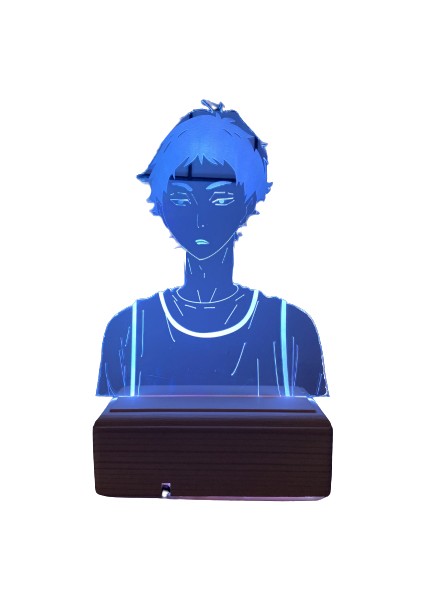 Haikyuu Akaashi Keiji 16 Renk Gece Lambası