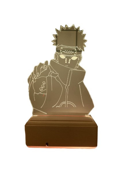 Six Paths Of Pain Naruto Nagato 16 Renk Gece Lambası