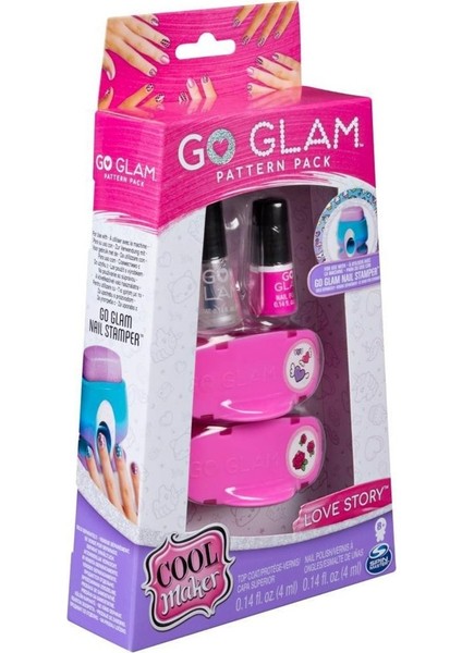 Spin Master Cool Maker Go Glam Desen Paketi Tırnak Stamper Daydream Pembe modelleri