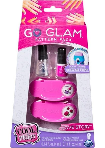 Spin Master Cool Maker Go Glam Desen Paketi Tırnak Stamper Daydream Pembe fırsatları