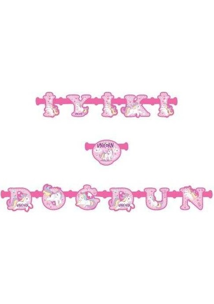 Iyi Ki Doğdun Unicorn Banner