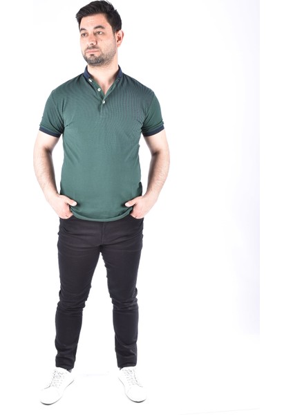7114 Polo Yaka Düğmeli Tişört fiyatları