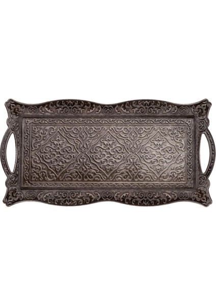 Osmanlı Motif Metal Tepsi 2 Kişilik
