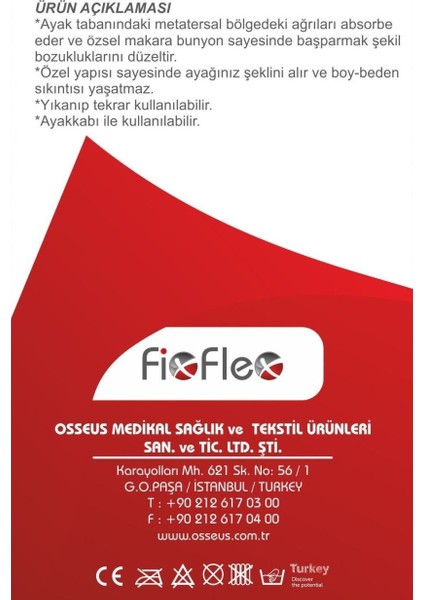 Silikon Metatersal Destekli Bunyon Koruyucu (Çift)