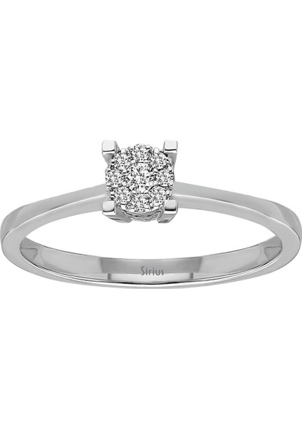 0.30 Ct. Tektaş Görünümlü Pırlanta Yüzük 0417R0145