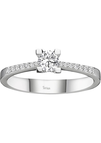 0.34 Ct. Pırlanta Tektaş Yüzük 0417R0157