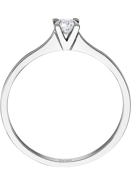 0.18 Ct. Pırlanta Tektaş Yüzük 0417R0158 modelleri