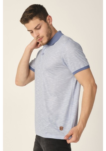 Alexandergardı Jakarlı Polo Yaka T-Shirt (E21-8101) modelleri